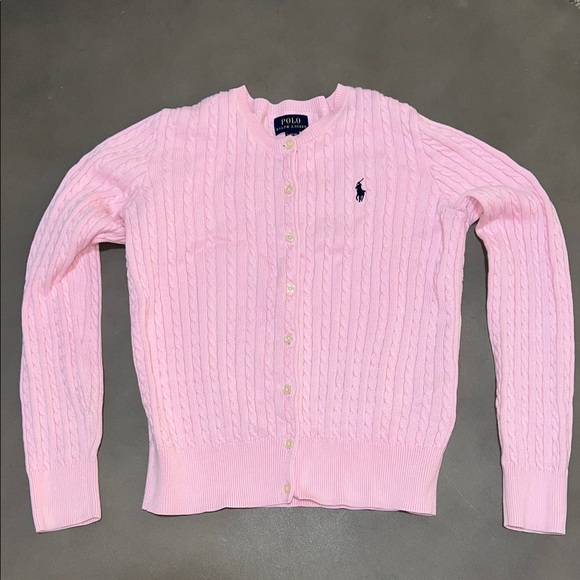Polo Ralph Lauren Other - Polo by Ralph Lauren Light Pink Cardigan